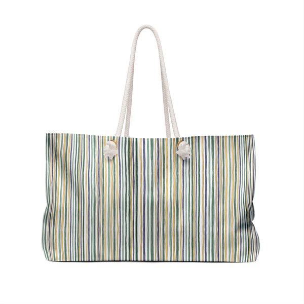 Riviera Stripe Weekender