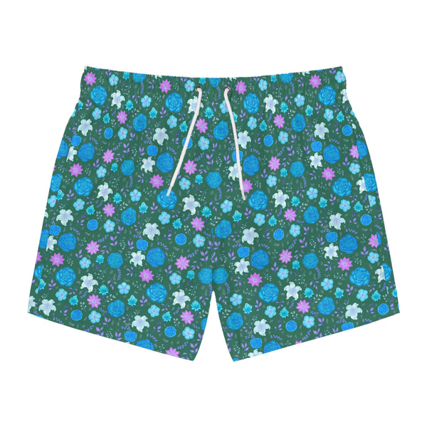 Moonlit Garden Swim Trunks