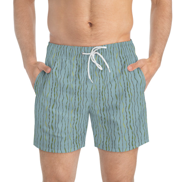 Seaweed Stripe Swim Shorts